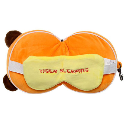 Puckator - Eye Mask | Tiger Travel Pillow Mask
