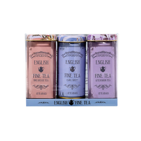 Vintage Floral 12 Teabag Tin Set - Image 2