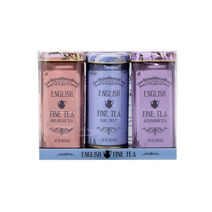 Vintage Floral 12 Teabag Tin Set - Image 2