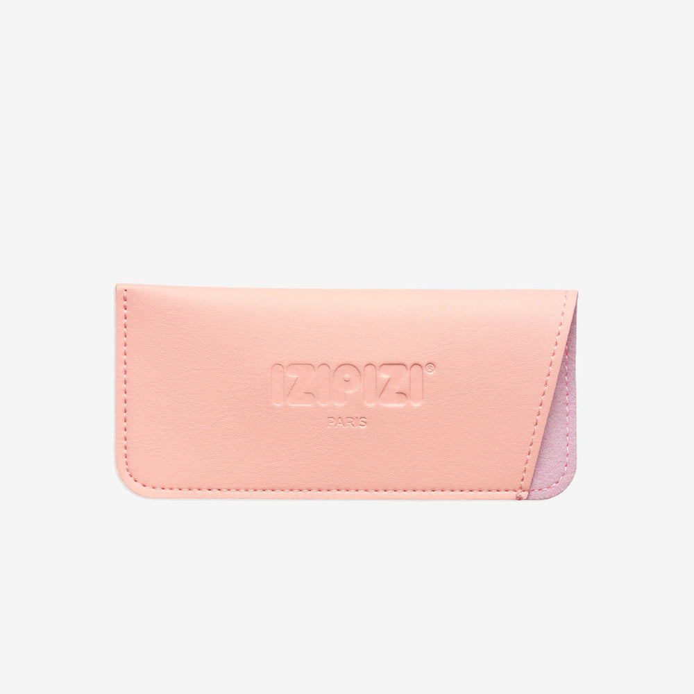 Pouch for Adult Glasses in Pale Pink
