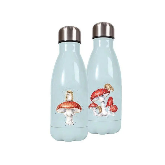 Wrendale Water Bottle | Mouse He's A Fun-Gi | 260ml