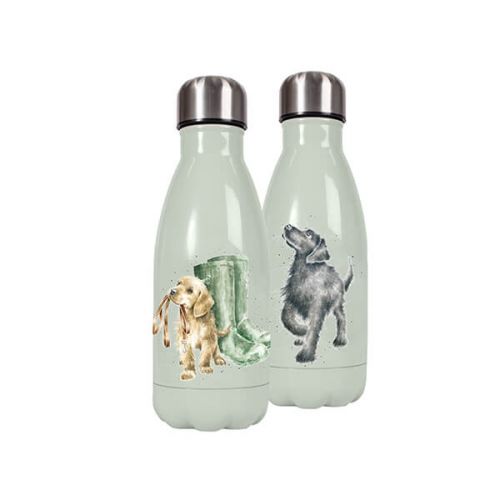 Wrendale Water Bottle | Small Dog Hopeful | 260ml