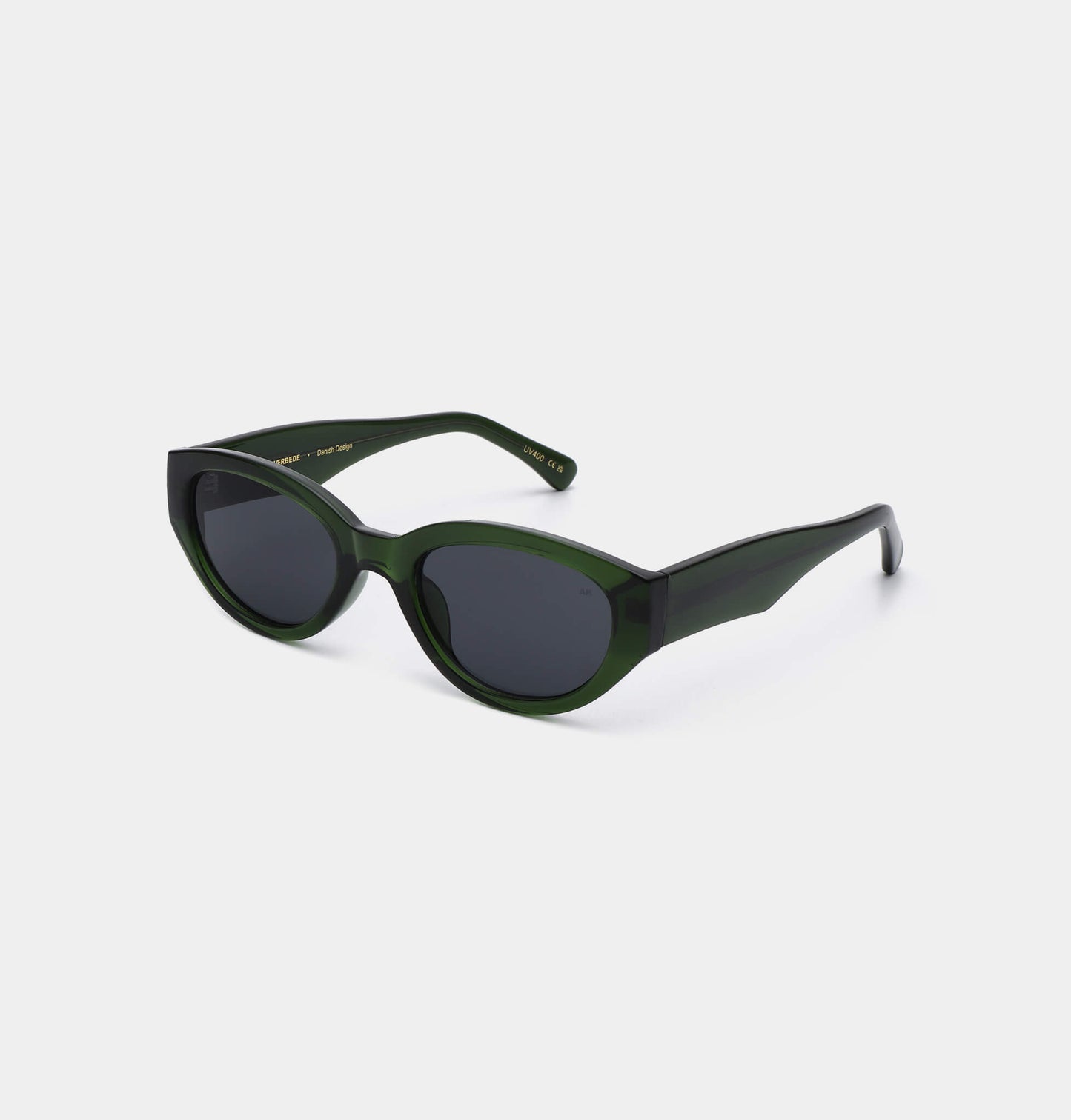 A.KJAERBEDE - Sunglasses | Winnie – Dark Green Transparent
