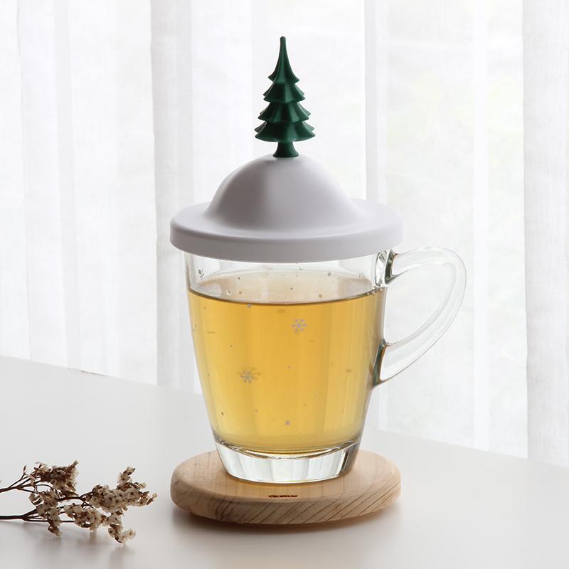 Qualy - Mug | Winter Mug | White-Green