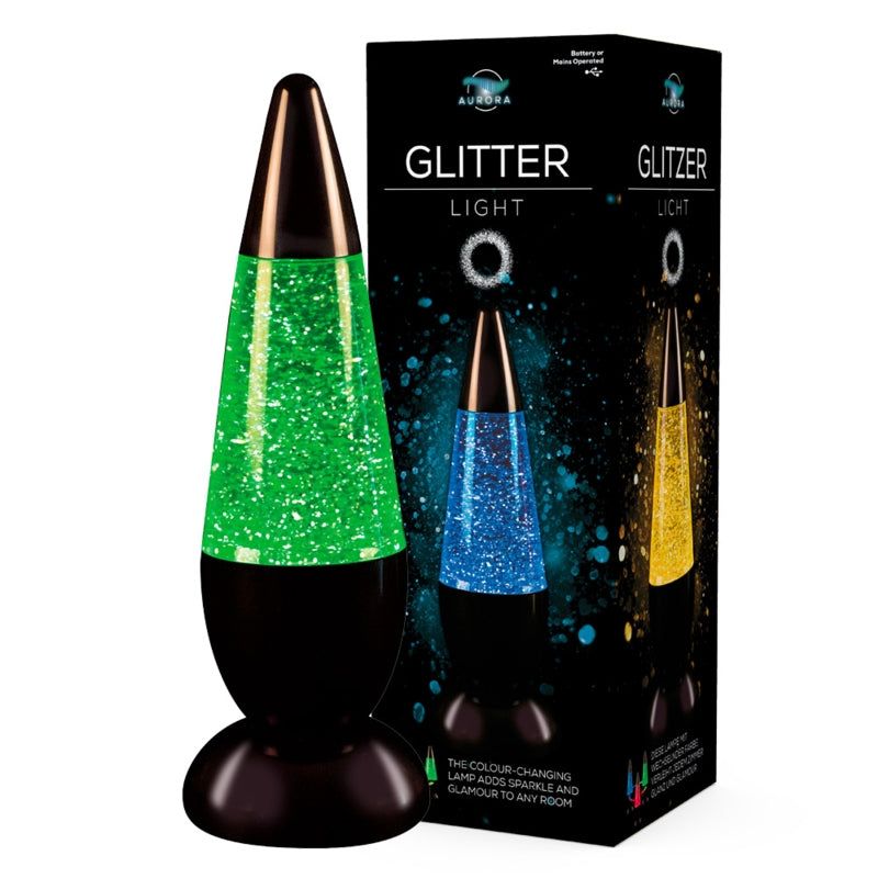 Glitter Lava Lamp Light Colour LED