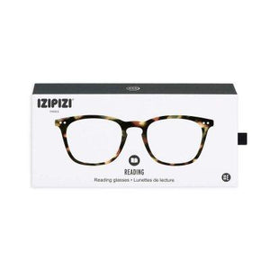 Reading Glasses Unisex Frame E Square +2 in Tortoise