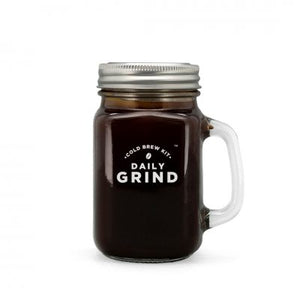 Cold Brew Coffee Kit Daily Grind All In One Coffee Grinder and Cafetiere in Glass