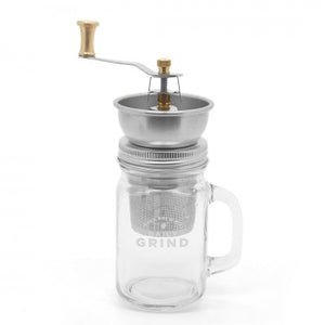 Cold Brew Coffee Kit Daily Grind All In One Coffee Grinder and Cafetiere in Glass
