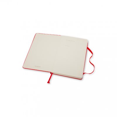 Notebook Moleskine Scarlet Red Large Ruled Soft