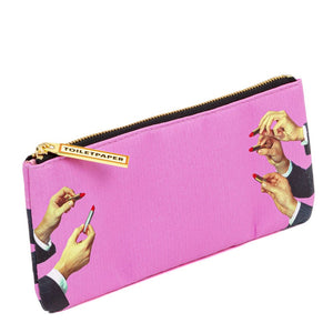 Pencil Case Seletti Lipstick in Pink