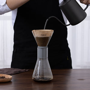 Coffee Set Mico Drip Brew Glass Beaker Filter Coffee