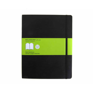 Notebook Plain Soft Extra Large in Black