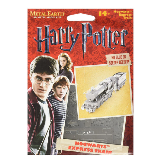 Model train puzzle it Harry Potter Hogwarts Express in Steel