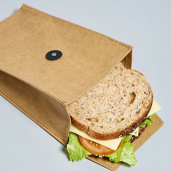 Reusable Sandwich Bag Eco Zuperzozial Brown