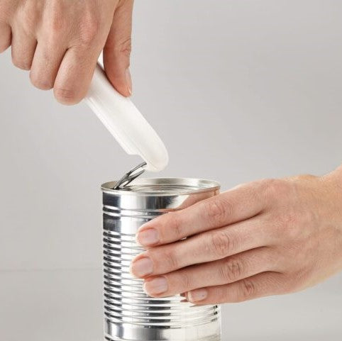 Can Opener 'Can Do Plus' and Ring Pull in White and Grey