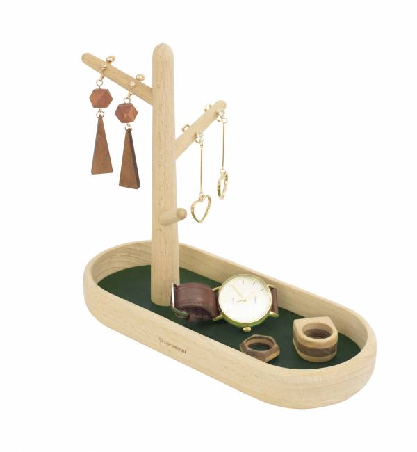 Jewellery Holder Wooden Tree Tray