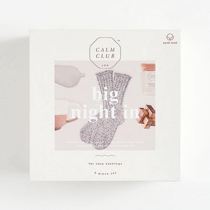 Pamper Gift set for cozy evenings set of 5 'Big Night In' collection