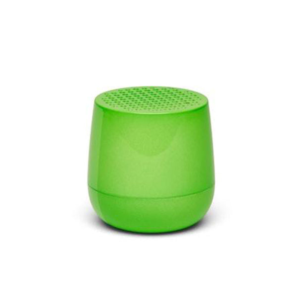 Ultra-portable bluetooth speaker in neon green