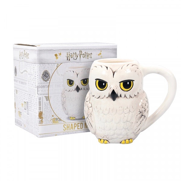 Harry Potter mug shaped as Hedwig the Owl in white