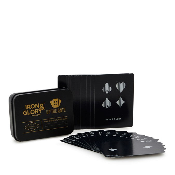 Deck of playing cards 'Up The Ante' Silver