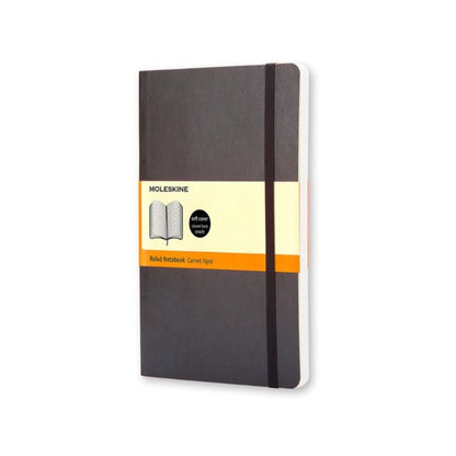 Notebook Moleskine Soft Cover Pocket Ruled Notebook Black - Moleskine Classic