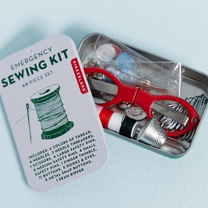 Sewing Kit Mini Toolkit Emergency Green
