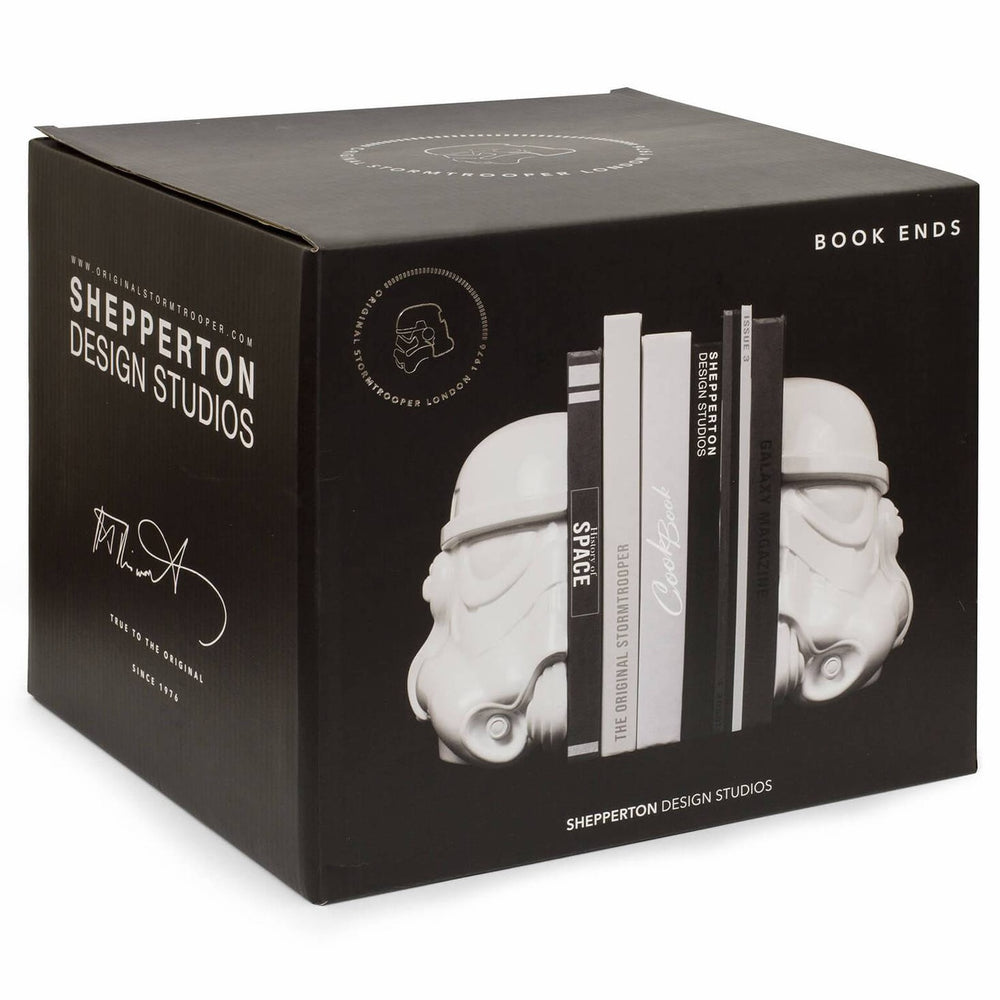 Bookends Star Wars Original Stormtrooper White