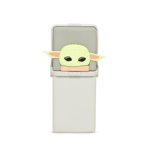
            
                Load image into Gallery viewer, Power Bank Portable Battery Charger The Child Yoda in Grey Green and Pink
            
        