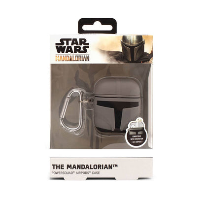 AirPods Case Star Wars Mandalorian Grey and Black
