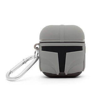 AirPods Case Star Wars Mandalorian Grey and Black