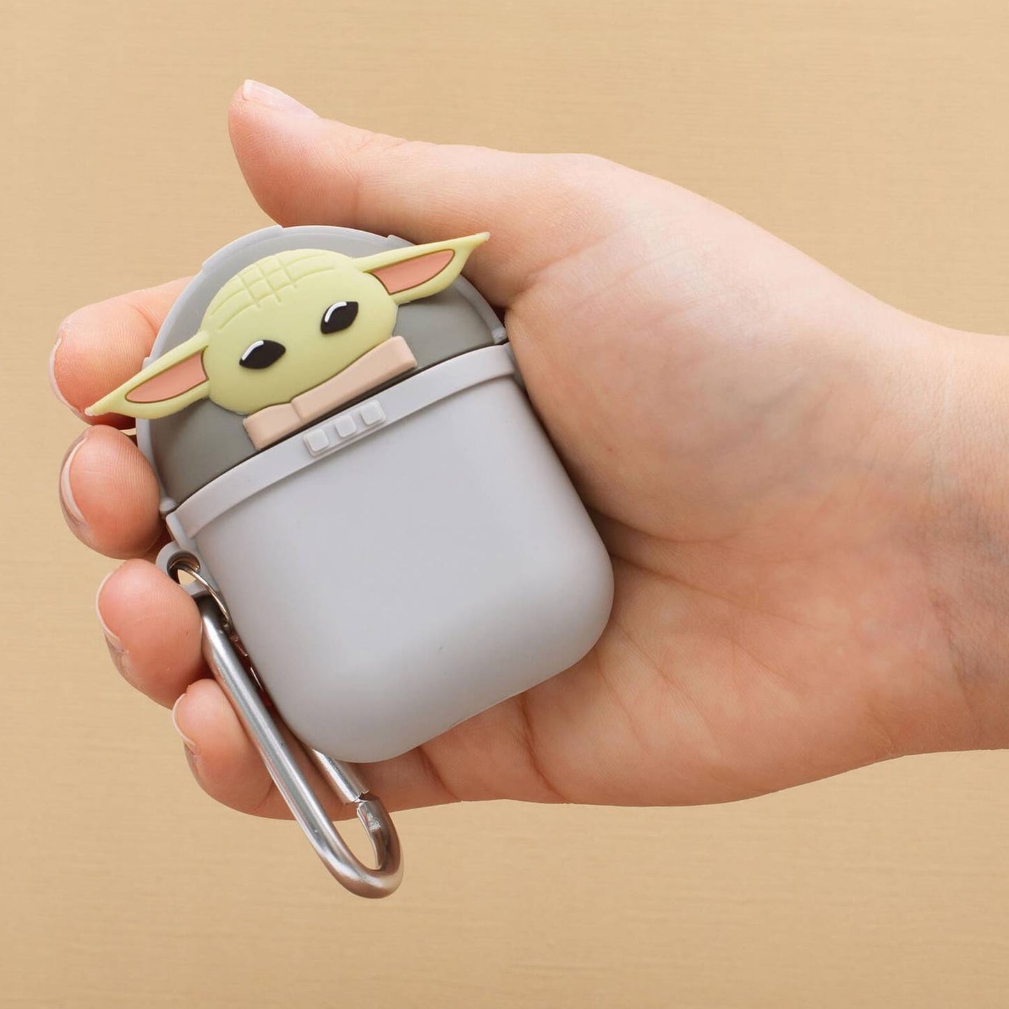 AirPods Case The Child PowerSquad in Grey Green and Pink