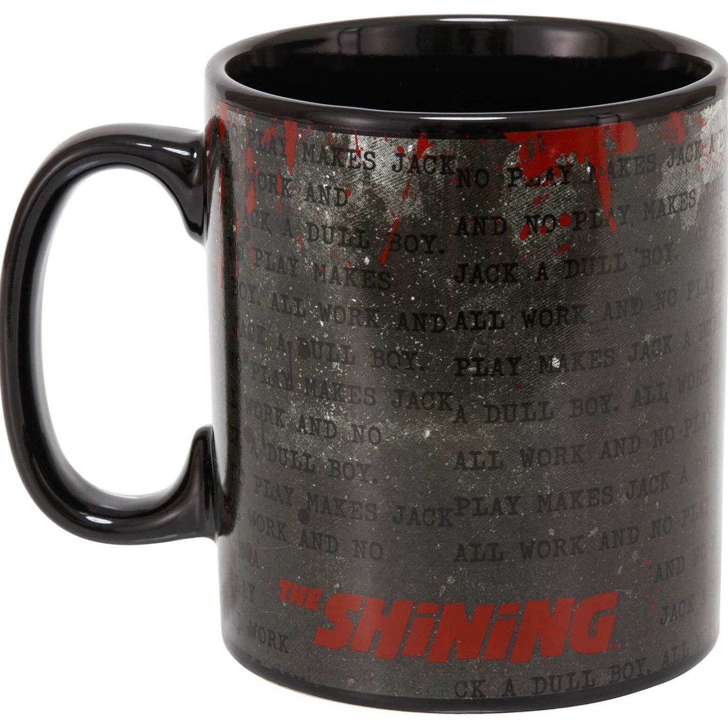 The Shining Heat Change Mug 550ml 8.5floz Black Red