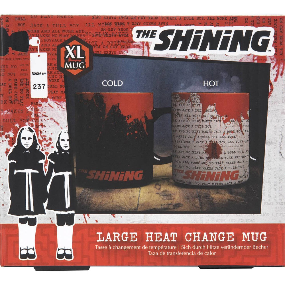 The Shining Heat Change Mug 550ml 8.5floz Black Red