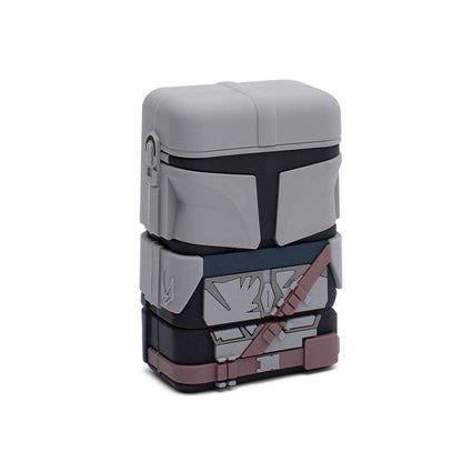 Retractable Cables The Mandalorian USB, type-C, micro usb, iPhone cables in Grey Black and Brown