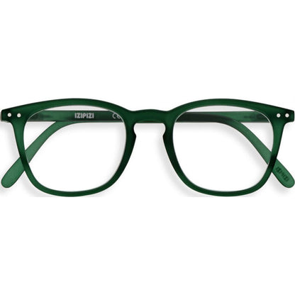 Reading Glasses Unisex Frame E +2.5 Green Crystal