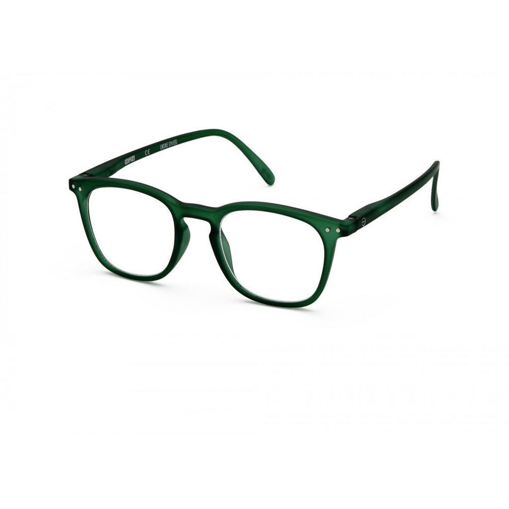 Reading Glasses Unisex Frame E +1 Green Crystal