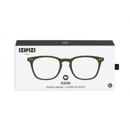 Reading Glasses Unisex Frame E +2 Green Crystal