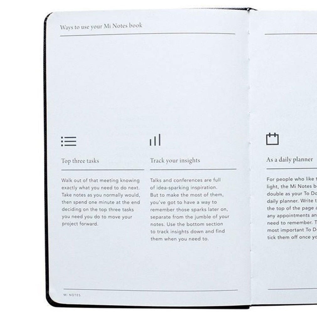 MI NOTES BOOK - Grey