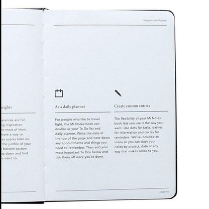 MI NOTES BOOK - Grey