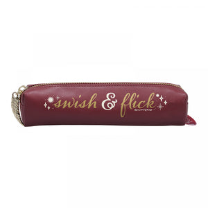 Harry Potter pencil case with Hermione Granger quotes in maroon