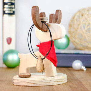 Desk Tidy Cup Holder/ Jewellery Stand Accessories Reindeer
