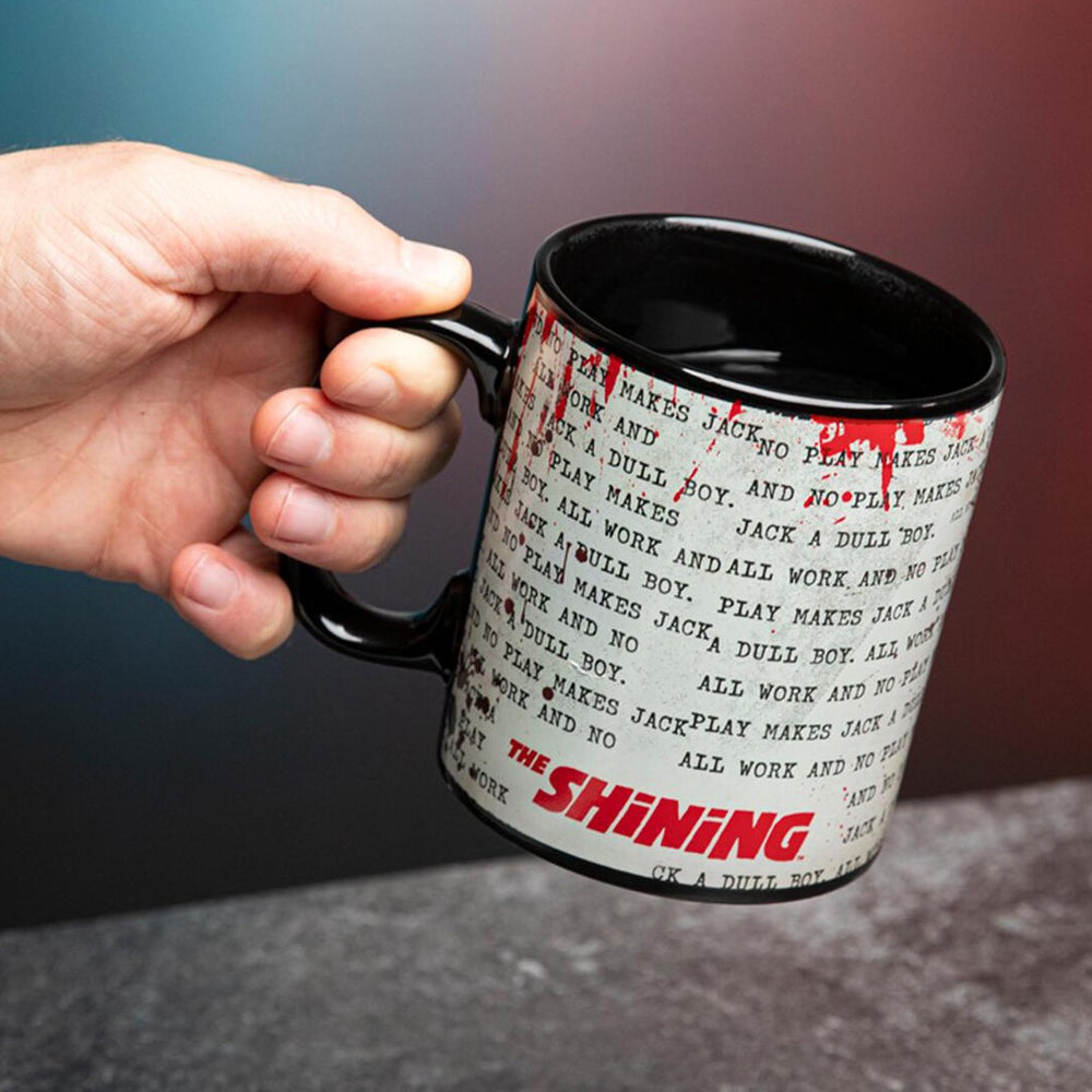 The Shining Heat Change Mug 550ml 8.5floz Black Red