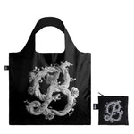 Foldable Tote bag with 'B for Beauty' artwork by Sagmeister & Walsh in black