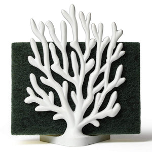 Coral Sponge Holder - White