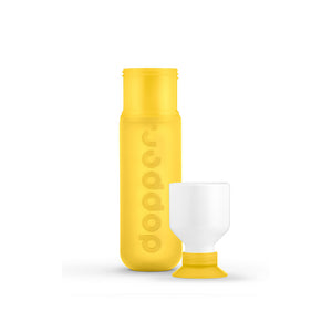 Dopper sunshine yellow water bottle