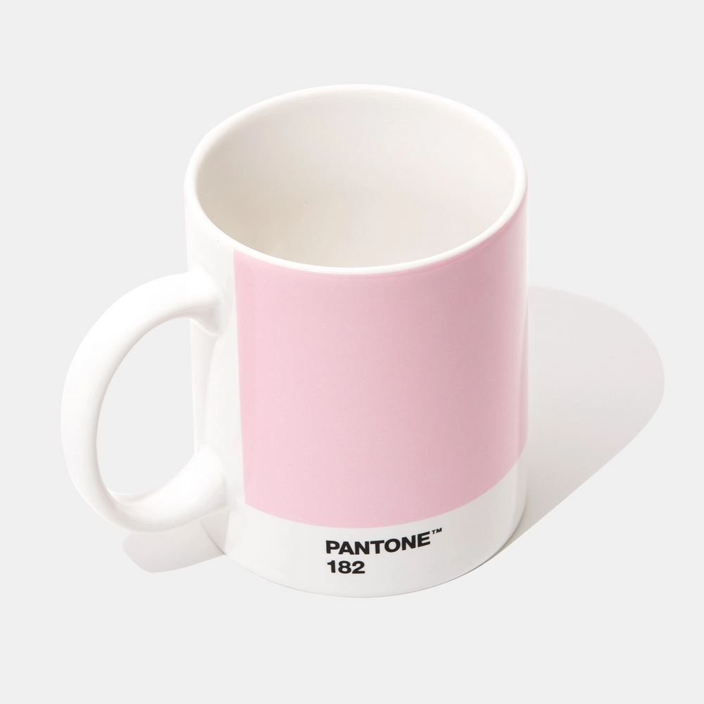 
            
                Load image into Gallery viewer, Pantone Mug Light Pink 182 White Fine China
            
        