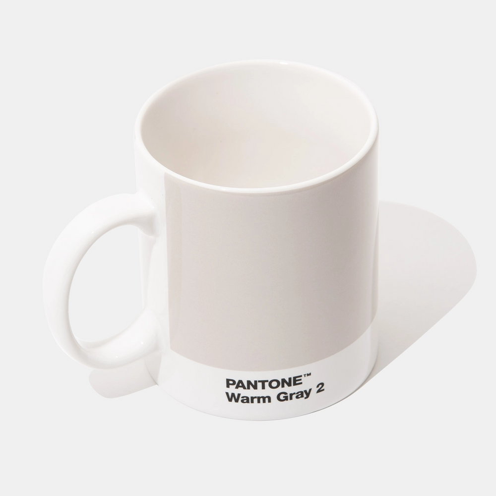 Pantone Mug Warm Gray 2 White Fine China