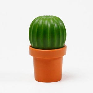 Salt Grinder or Pepper Grinder Cactus in Orange and Green