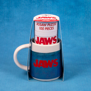 Jaws Shark Novelty Mug and 100-Piece Jigsaw Giftset