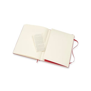 Notebook Ruled Extra Large Hard Cover in Red